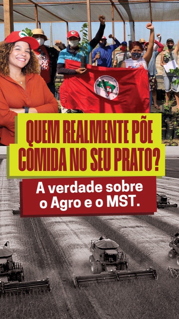 Agro e MST, explainer key visual