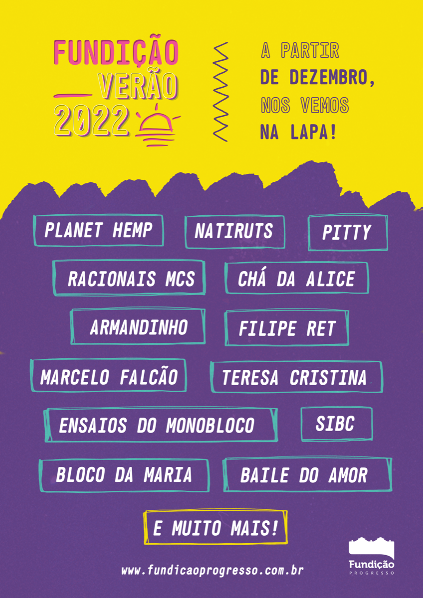 Verão na Fundição — season key art